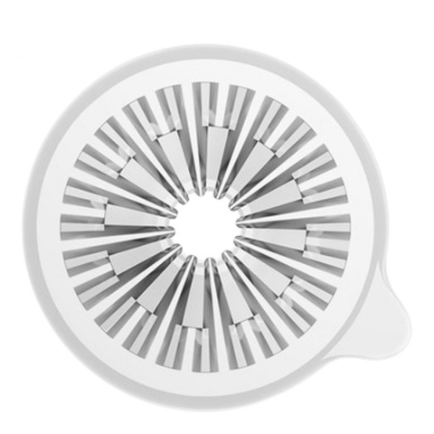 widoczne wyżłobienia ułatwiające rpzepływ wody w dripperze Timemore Crystal Eye