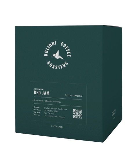 Kolibri Coffee - Kolumbia Red Jam - 250g