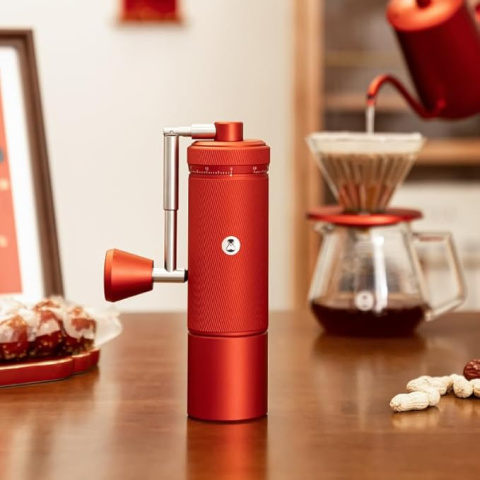 Timemore - Chestnut S3 RED, Czerwony - Młynek do kawy