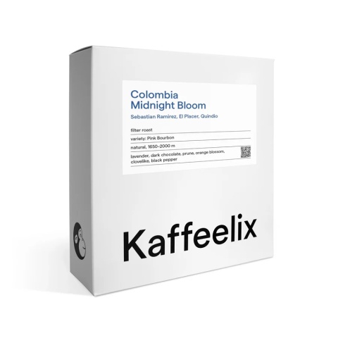Kaffeelix - Kolumbia Midnight Bloom, Natural - 125g