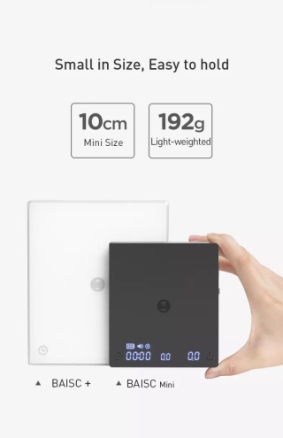 Timemore Black Mirror Basic MINI biała - Waga do 2 kg