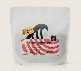 Czarna Fala - Kawa Słodki i Pełny Blend, Przelew - 250g