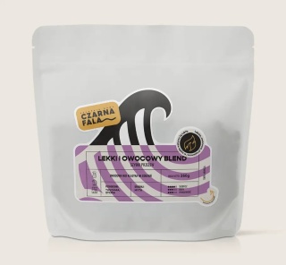 Czarna Fala - Kawa Lekki i Owocowy Blend Przelew - 250g