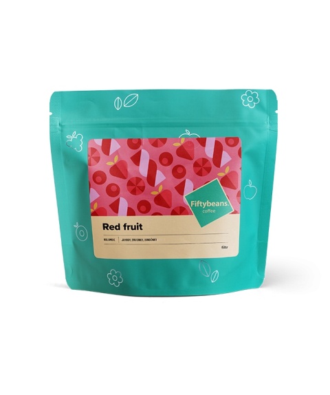 kawa ziarnista Fiftybeans - Red fruit - 200g