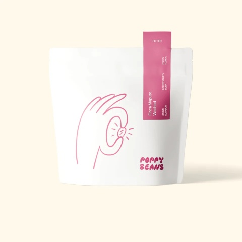 kawa Poppy Beans - Ekwador Finca Maputo, Washed- 250g