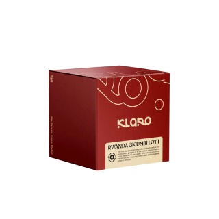 Klaro Coffee - Drip Bagi - Rwanda Gicumbi zestaw 8 szt