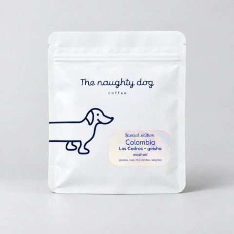 The Naughty Dog - Kolumbia, Los Cedros, Geisha - 200g