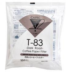 Cafec - Filtry papierowe Dark TH-2/T-83, cup4- 100 szt.