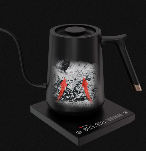 Timemore Fish Smart konvice Pour Over Thin Kettle Black - 800ml