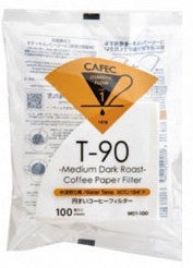 Filtry stożkowe rozmiar 01 - Cafec - Filtry medium Dark Roast 01 - 100 szt.