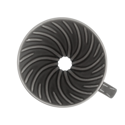 Hario - ceramiczny dripper V60-02 w kolorze szary