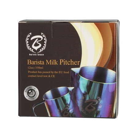 Opakowanie po Barista Space - Dzbanek do mleka kolorowy Sandy Rainbow 350 ml