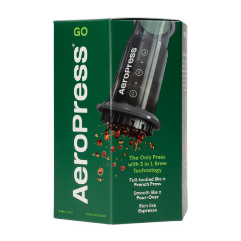 Aeropress GO - Zaparzacz do kawy, opakowanie